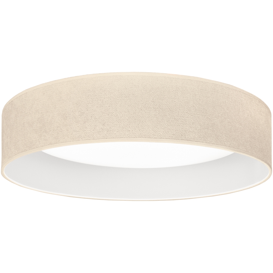 BRILAGI - Dimmbar LED-takarmatur VELVET SMARTIX LED/24W/230V 3000-6000K Ø 45 cm krämvit Wi-Fi Tuya Beacon + fjärrkontroll