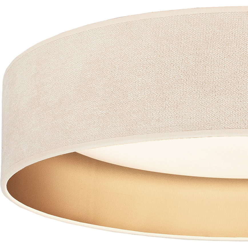 BRILAGI - Dimbart LED-takarmatur VELVET SMARTIX LED/24W/230V 3000-6000K Ø 45 cm krämvit/guld Wi-Fi Tuya Beacon + fjärrkontroll