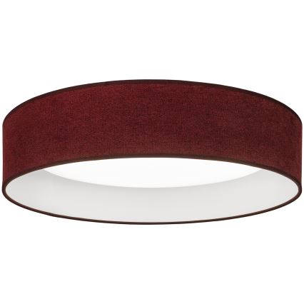 BRILAGI - Dimbart LED-takarmatur VELVET SMARTIX LED/36W/230V 3000-6000K Ø55 cm vinröd Wi-Fi Tuya Beacon + fjärrkontroll