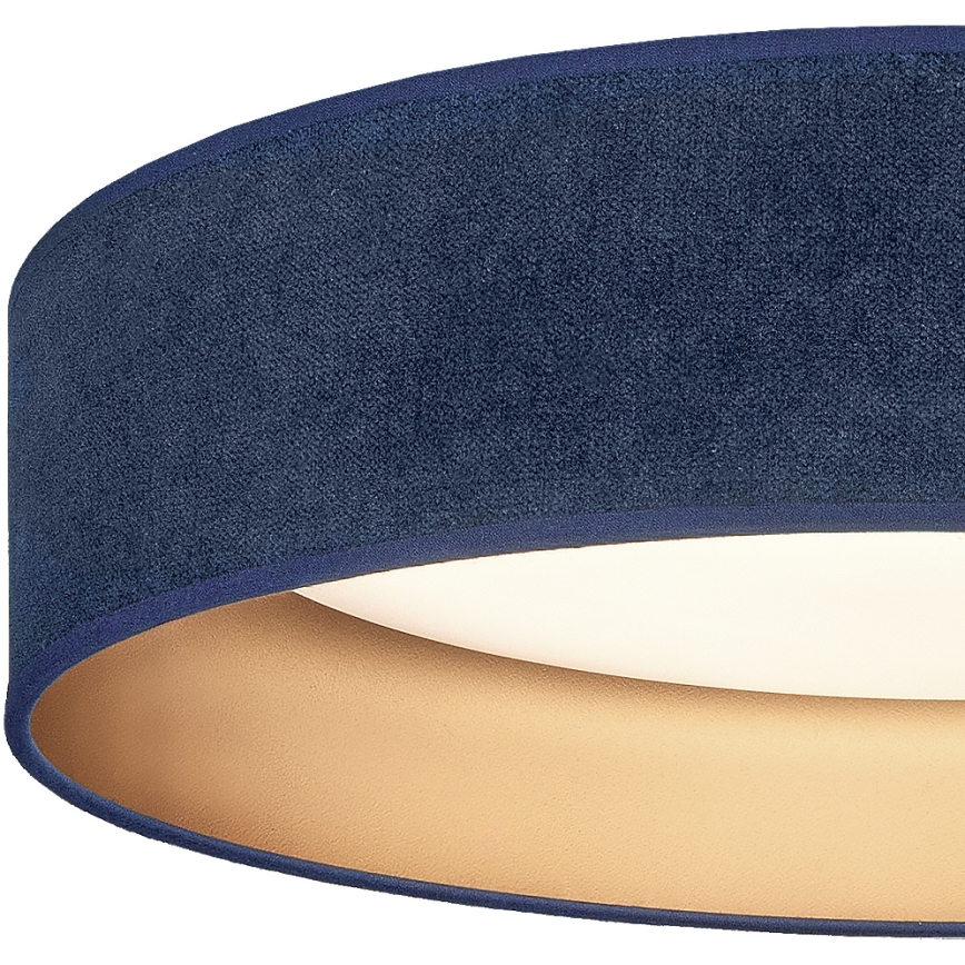 Brilagi - LED dimbar taklampa VELVET SMART VARI LED/24W/230V 3000-6500K Ø 45 cm blå/guld + fjärrkontroll