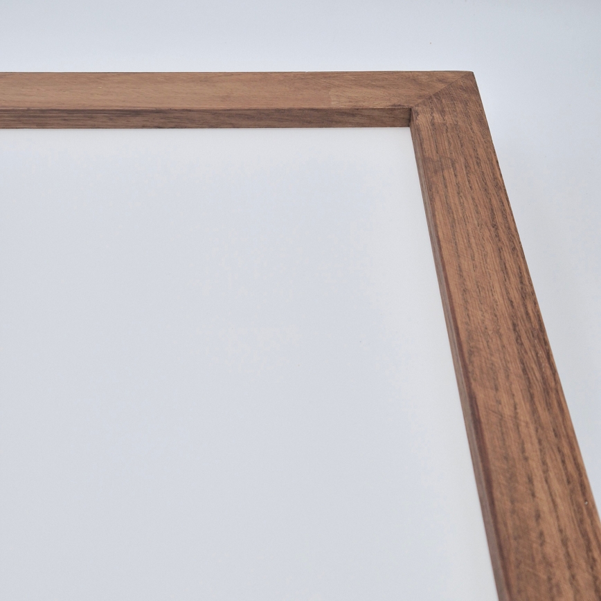 Brilagi - LED ljusreglerad taklampa till badrum WOODY FRAME LED/50W/230V ek körsbär 60x60 cm 3000-6000K IP44 + fjärrkontroll