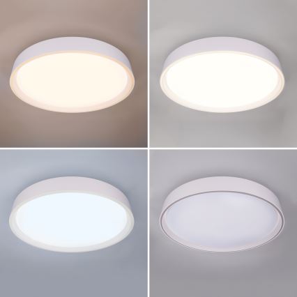 Brilagi - Dimbar LED-taklampa NANCI LED/60W/230V 3000–6500 K Ø49 cm vit + fjärrkontroll