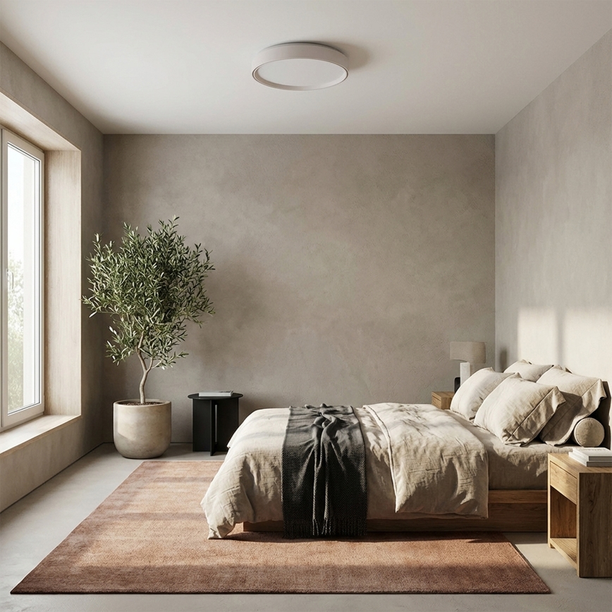 Brilagi - Dimbar LED-taklampa NANCI LED/60W/230V 3000–6500 K Ø49 cm vit + fjärrkontroll