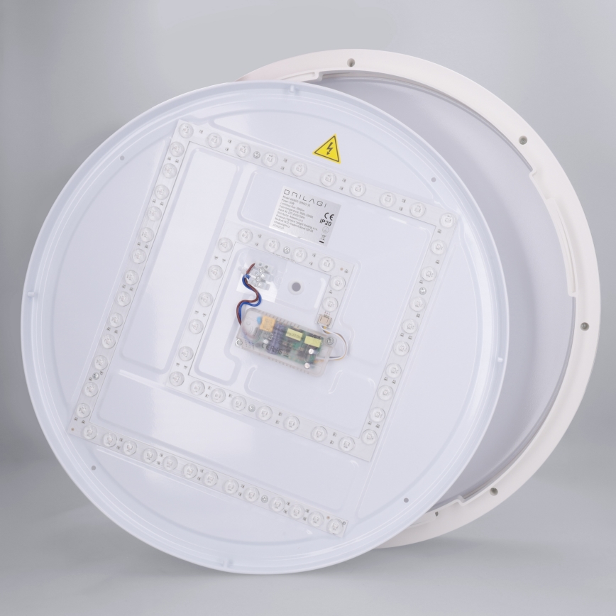 Brilagi - Dimbar LED-taklampa NANCI LED/60W/230V 3000–6500 K Ø49 cm vit + fjärrkontroll