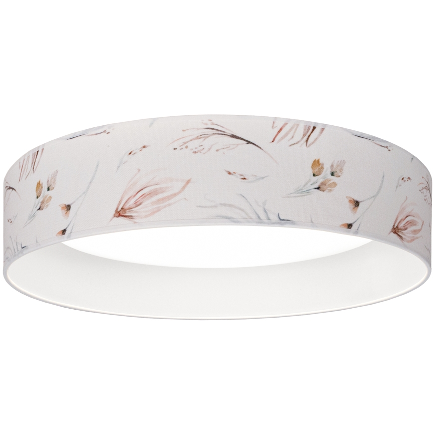 BRILAGI - LED dimbar taklampa VELVET SMART VARI LED/24W/230V 3000-6500K Ø 45 cm vit/blommor + fjärrkontroll