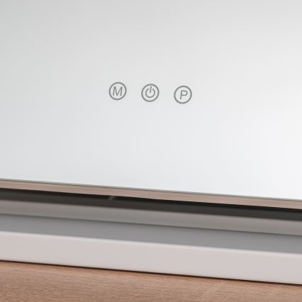BRILAGI - Dimbart LED-sminkspegel CALIFORNIA LED/22W/230V 3000/4000/6500K 58x43 cm vit