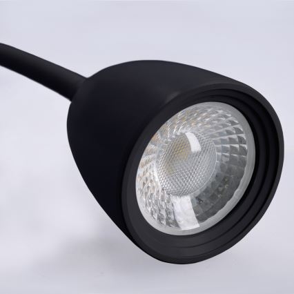 Brilagi - LED Dimbar liten vägglampa LED/4W/230V svart