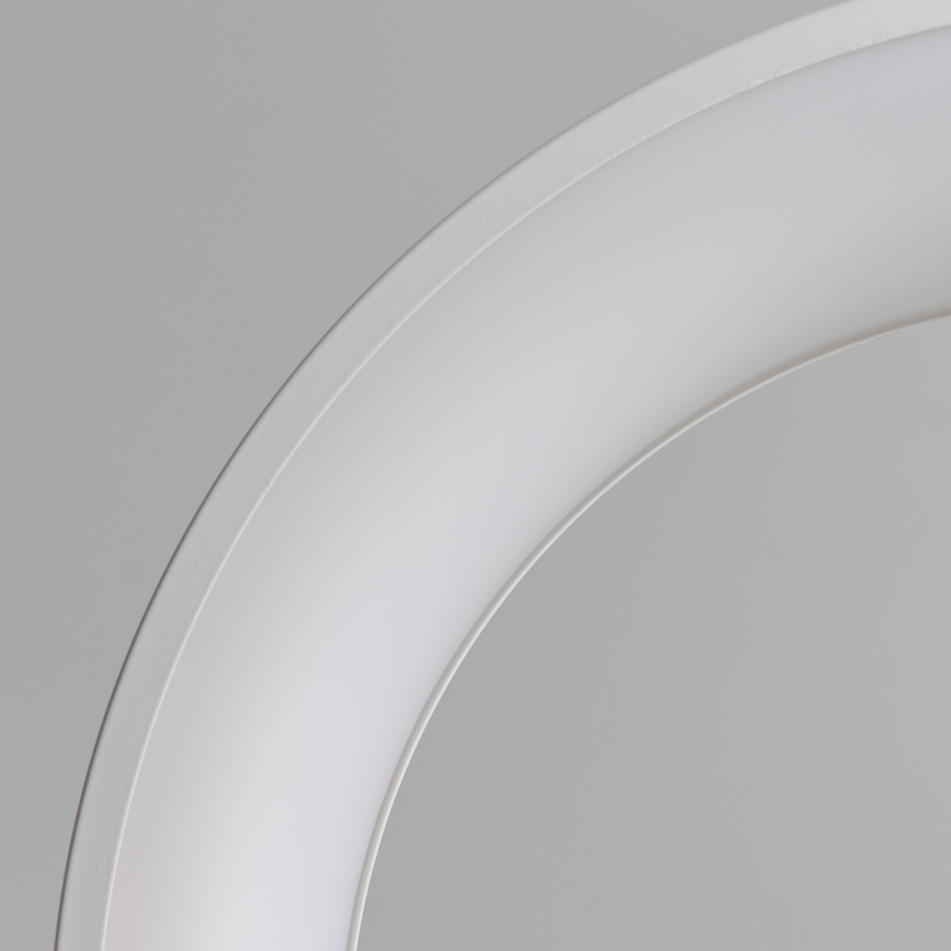 Brilagi - LED Dimbar ljuskrona med upphängning FALCON LED/80W/230V 3000-6500K d. 60 cm vit+ fjärrkontroll