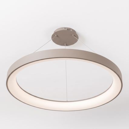 BRILAGI - dimmbar LED-ljuskrona på kabel FALCON II LED/108W/230V 3000-6500K Ø 80 cm beige + fjärrkontroll
