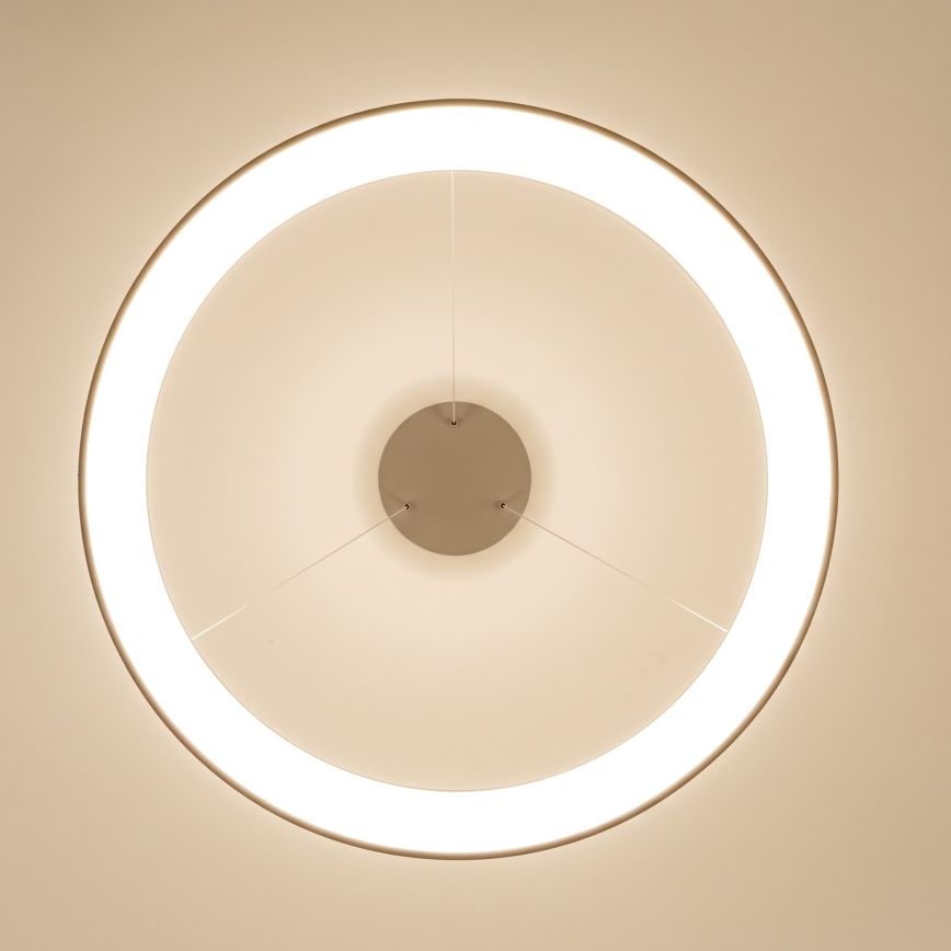 BRILAGI - dimmbar LED-ljuskrona på kabel FALCON II LED/108W/230V 3000-6500K Ø 80 cm beige + fjärrkontroll