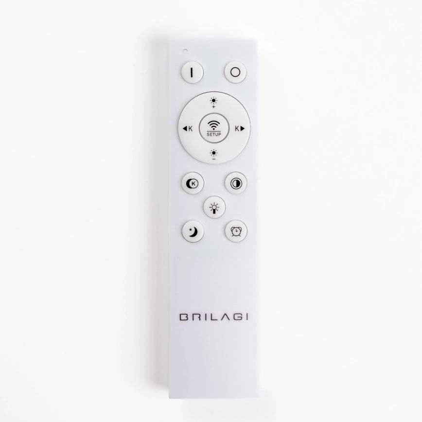 BRILAGI - dimmbar LED-ljuskrona på kabel FALCON II LED/108W/230V 3000-6500K Ø 80 cm beige + fjärrkontroll