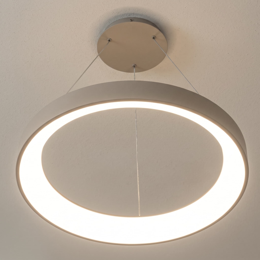 BRILAGI - Dimmbar LED-ljuskrona på vajer FALCON II LED/99W/230V 3000-6500K Ø 60 cm beige + fjärrkontroll