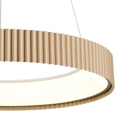 Brilagi - Dimmbar pendellampa på vajer FALCON MODERN LED/54W/230V 3000-6500K Ø 60 cm beige + fjärrkontroll