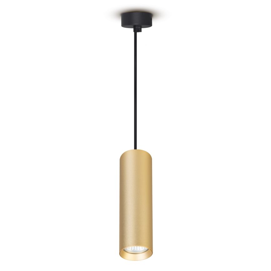 Brilagi - LED RGBW dimbar pendellampa på kabel SELE 1xGU10/4,8W/230V 3000K svart/guld + fjärrkontroll
