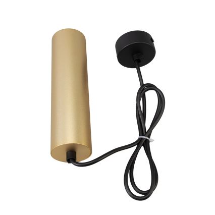 Brilagi - LED RGBW dimbar pendellampa på kabel SELE 1xGU10/4,8W/230V 3000K svart/guld + fjärrkontroll