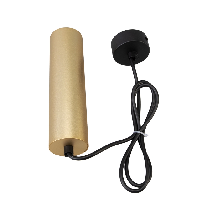 Brilagi - LED RGBW dimbar pendellampa på kabel SELE 1xGU10/4,8W/230V 3000K svart/guld + fjärrkontroll