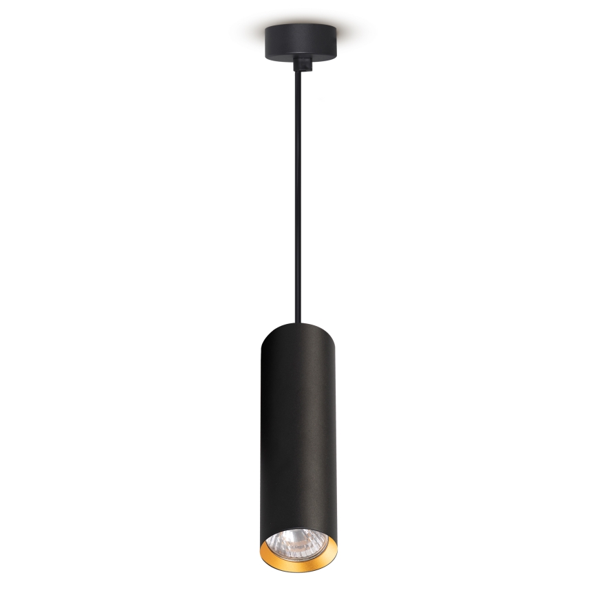 Brilagi - LED RGBW dimbar pendellampa på kabel SELE 1xGU10/4,8W/230V 3000K svart/guld + fjärrkontroll