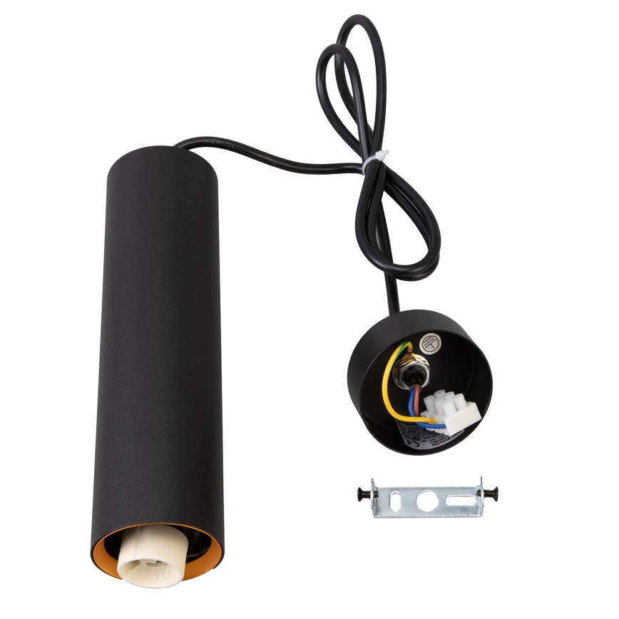 Brilagi - LED RGBW dimbar pendellampa på kabel SELE 1xGU10/4,8W/230V 3000K svart/guld + fjärrkontroll