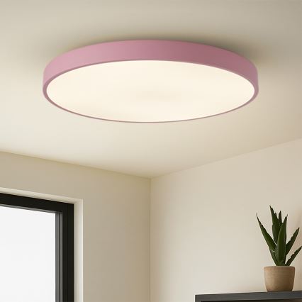 Brilagi - dimmerbar poolarmatur SMART LED/128W/230V Ø 100 cm 3000-6000K Wi-Fi Tuya + fjärrkontroll rosa