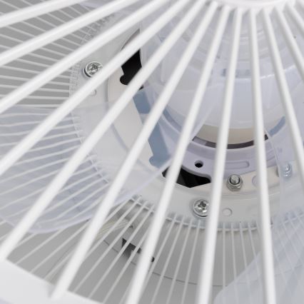 Brilagi - LED dimbar taklampa med fläkt RONDA LED/48W/230V 3000-6000K vit + fjärrkontroll