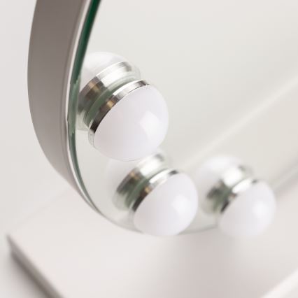 Brilagi - LED Dimbart sminkespegel HOLLYWOOD LED/12W/230V 3000/4000/6500K