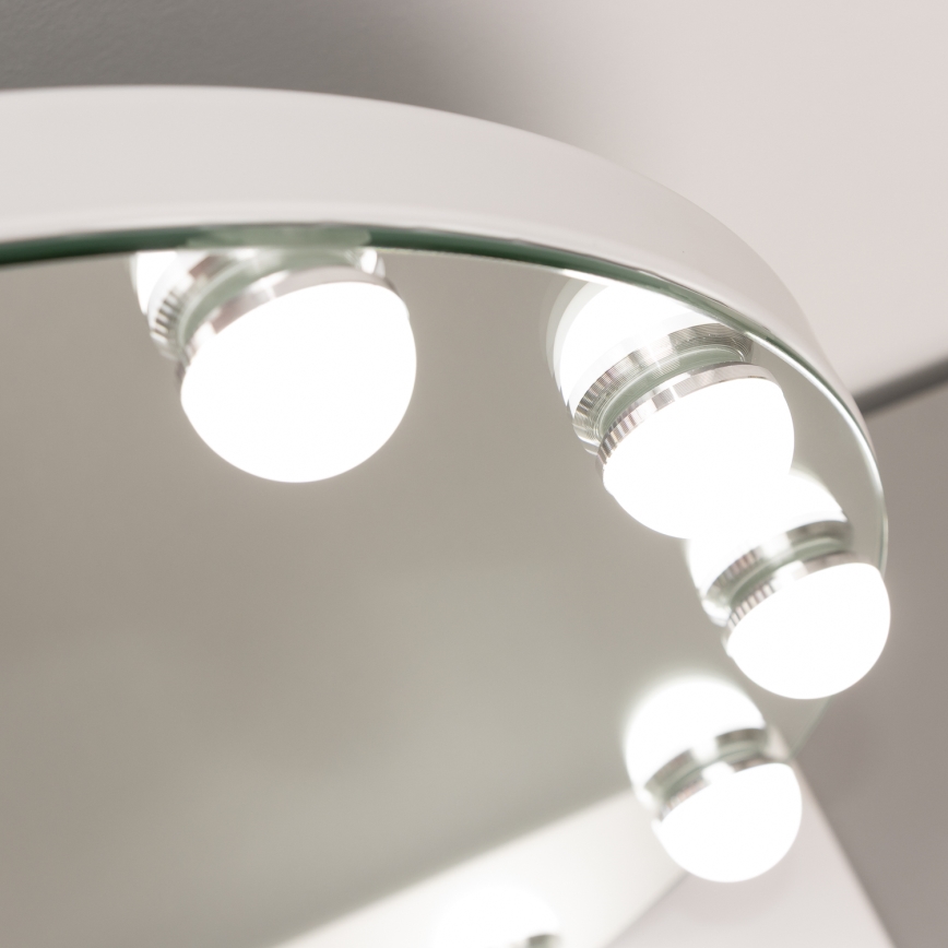 Brilagi - LED Dimbart sminkespegel HOLLYWOOD LED/12W/230V 3000/4000/6500K