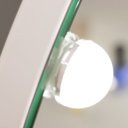 Brilagi - LED Dimbart sminkespegel HOLLYWOOD LED/12W/230V 3000/4000/6500K