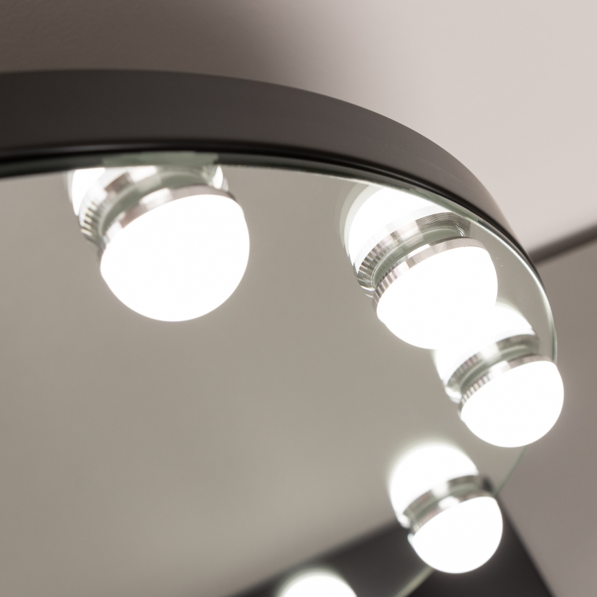 Brilagi - LED Dimbart sminkespegel HOLLYWOOD LED/12W/230V 3000/4000/6500K