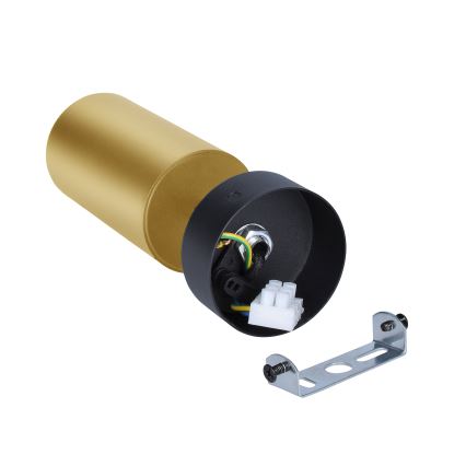 Brilagi - LED RGBW dimbart spotlampa SELE GOLDEN 1xGU10/4,8W/230V 3000K svart/guld + fjärrkontroll