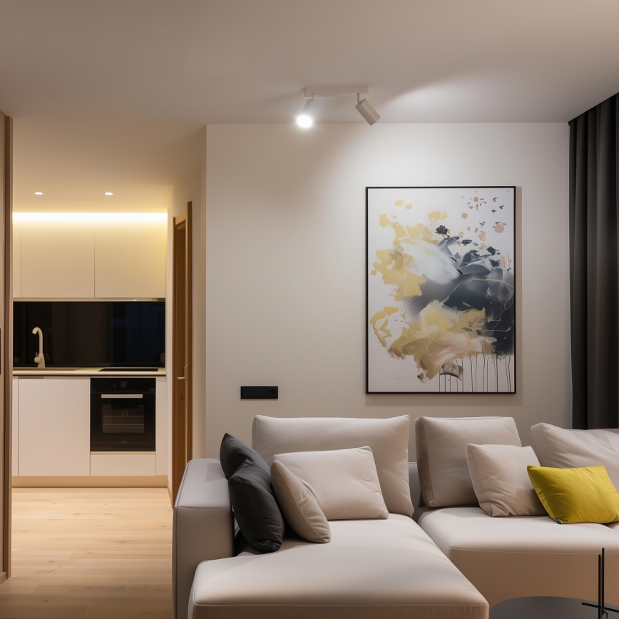 Brilagi - LED RGBW dimbar spotlampa SELE 2xGU10/6,5W/230V 2700-6500K vit