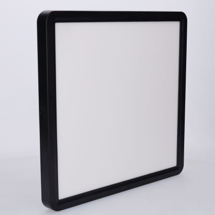 Brilagi - Dimbar LED-taklampa ESTELA SQUARE LED/36W/230V 3000-6500K 31x31 cm svart + fjärrkontroll