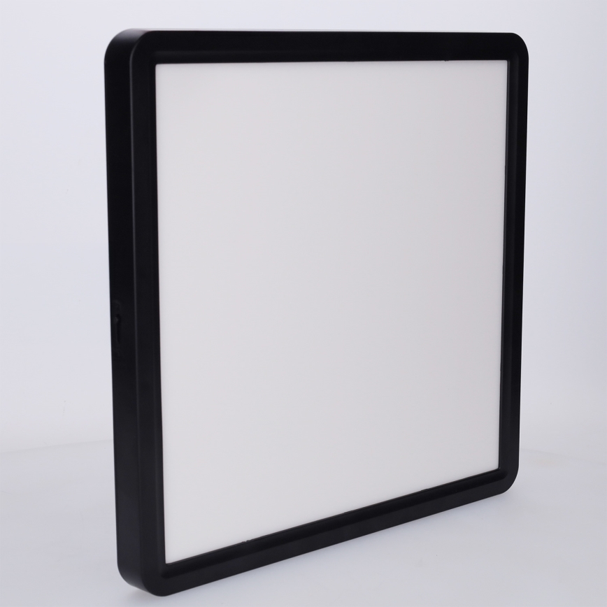 Brilagi - Dimbar LED-taklampa ESTELA SQUARE LED/36W/230V 3000-6500K 31x31 cm svart + fjärrkontroll