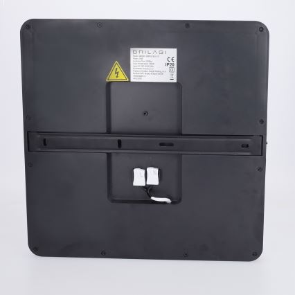 Brilagi - Dimbar LED-taklampa ESTELA SQUARE LED/36W/230V 3000-6500K 31x31 cm svart + fjärrkontroll