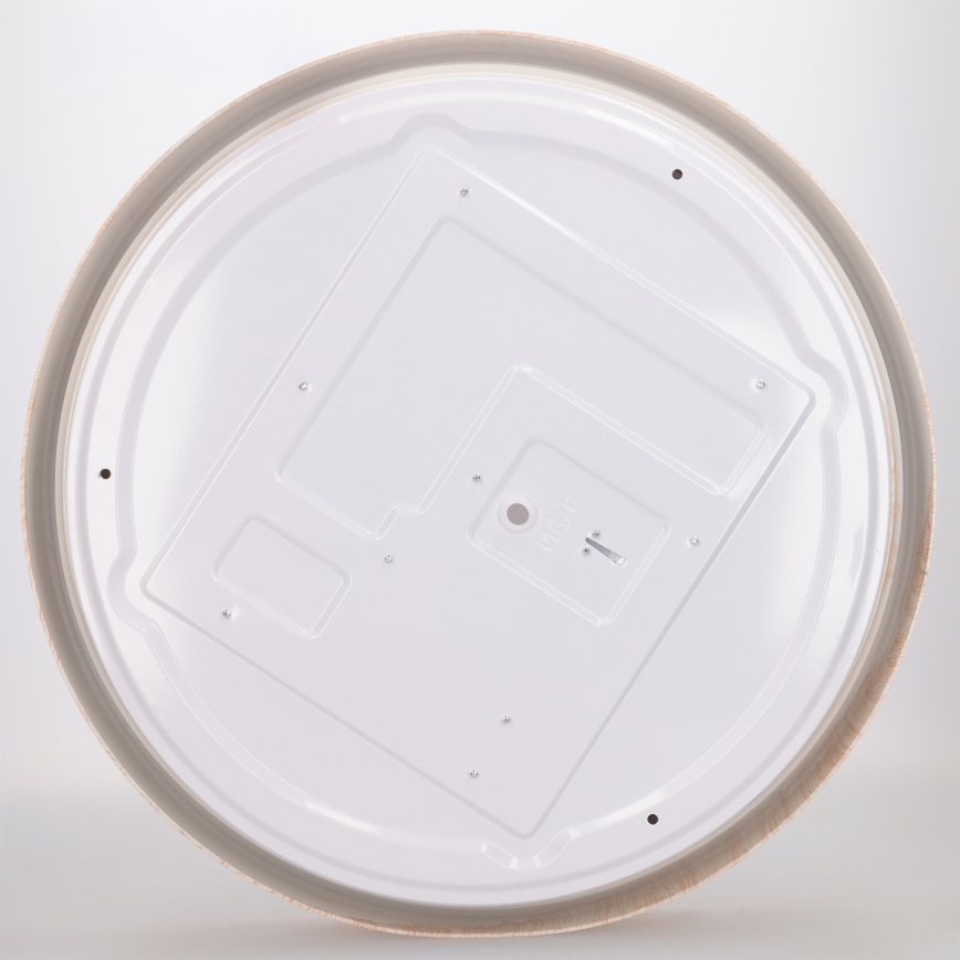 Brilagi - LED dimbar takarmatur FLOCO LED/48W/230V Ø 40 cm träfinish/vit + fjärrkontroll