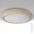 Brilagi - LED-dimbar takarmatur LUCIA LED/60W/230V 3000-6500K Ø 59 cm beige + fjärrkontroll