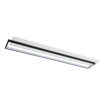 Brilagi - LED dimbar takarmatur OUTLINE LED/90W/230V 3000-6000K 18x100 cm vit/svart + fjärrkontroll