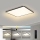Brilagi - LED dimbar takarmatur SLIMFRAME LED/58W/230V 60x60 cm 3000-6000K svart + fjärrkontroll