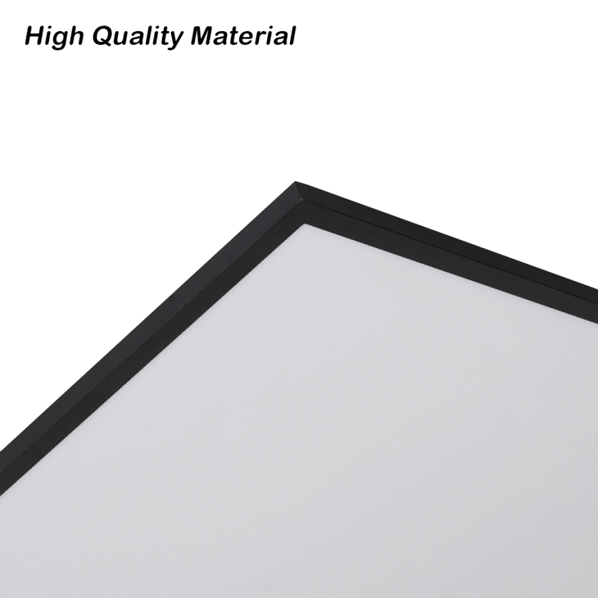 Brilagi - LED Dimmbar takarmatur SLIMFRAME LED/80W/230V 120x60 cm 3000-6000K svart + fjärrkontroll