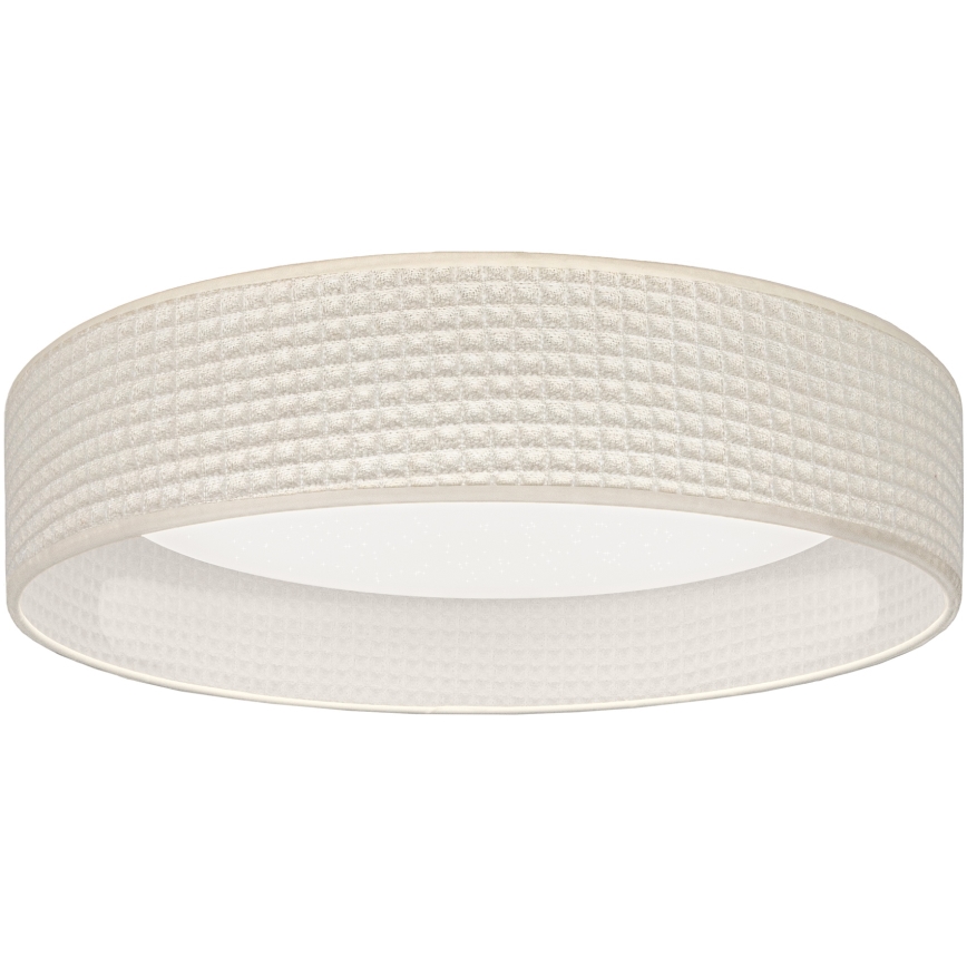 BRILAGI - LED-dimmbar taklampa VELVET SMARTIX STARS LED/24W/230V 3000-6000K Ø 45 cm krämfärgad Wi-Fi Tuya Beacon + fjärrkontroll