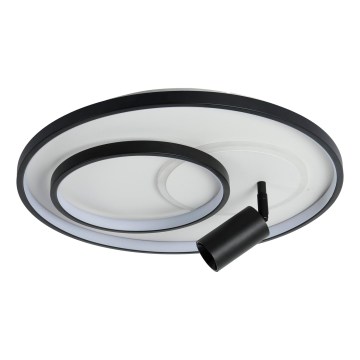 Brilagi - LED dimbar takarmatur UNITY LED/60W/230V + 1xGU10/3W 3000-6000K pr. 50 cm vit/svart + fjärrkontroll