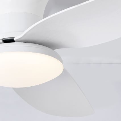 Brilagi - LED dimbar takfläkt LED/30W/230V 3000-6500K vit + fjärrkontroll
