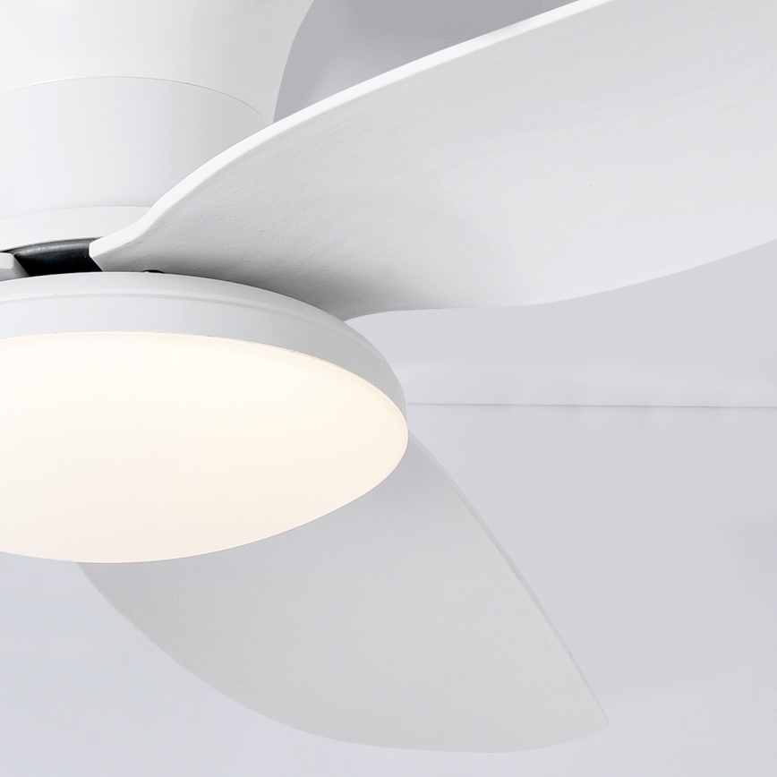 Brilagi - LED dimbar takfläkt LED/30W/230V 3000-6500K vit + fjärrkontroll