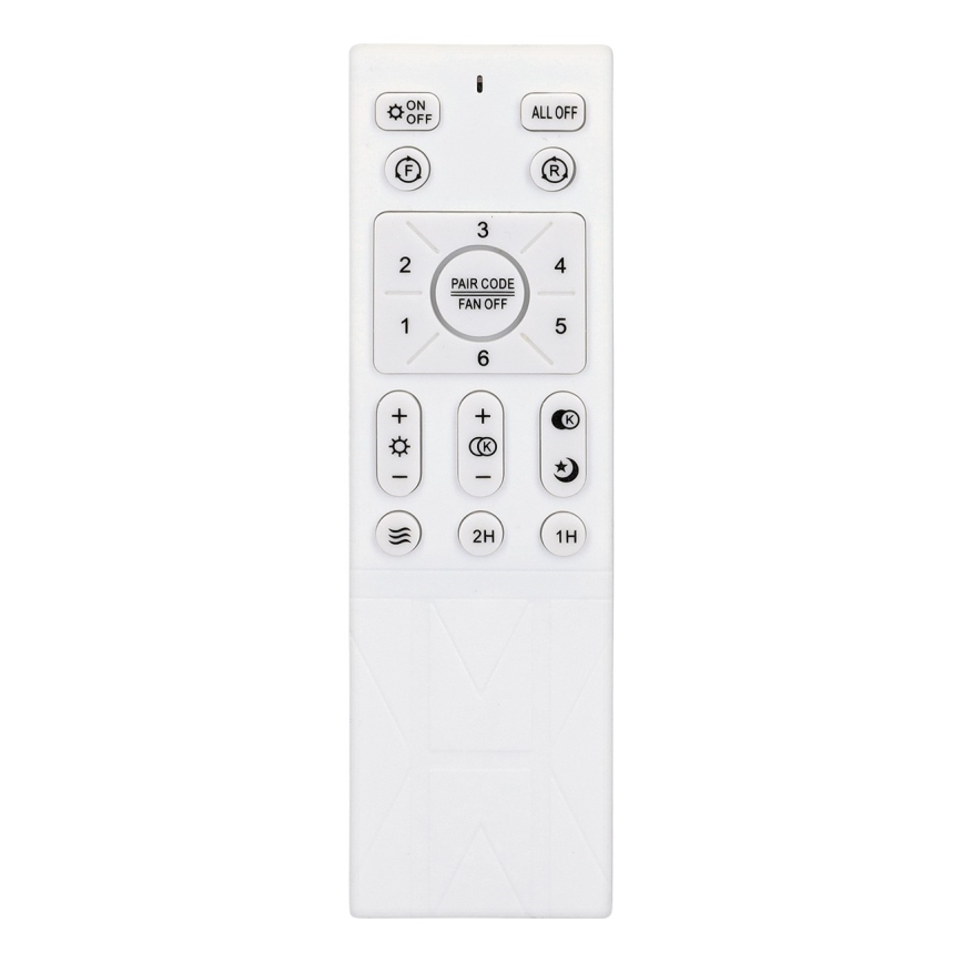 Brilagi - dimmbar LED-takfläkt LED/30W/230V 3000-6500K vit + fjärrkontroll
