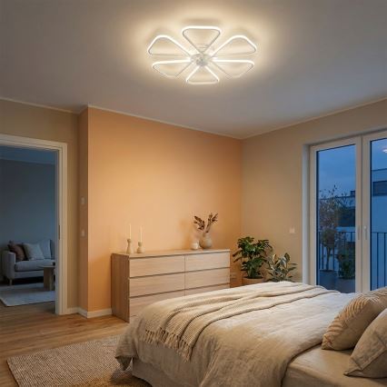 Brilagi - LED dimbar takfläkt LED/38W/230V 3000-6500K Ø 76 cm vit + fjärrkontroll