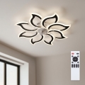 Brilagi - LED-dimbar takfläkt LED/44W/230V 3000–6500K Ø 90 cm svart + fjärrkontroll
