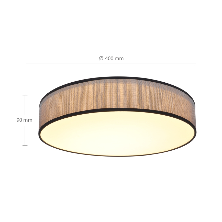 Brilagi - LED dimbar taklampa AURORA LED/48W/230V 3000-6500K Ø 40 cm + fjärrkontroll