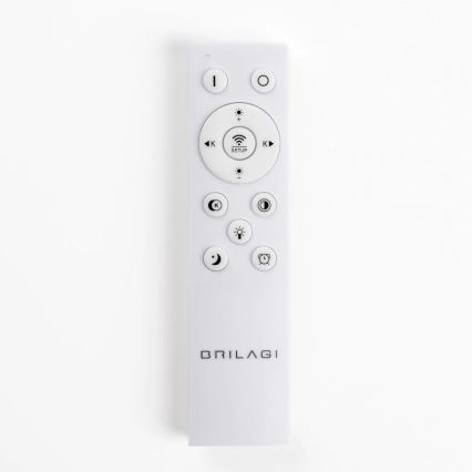 BRILAGI - Dimbar LED-takarmatur FALCON II LED/108W/230V 3000-6500K Ø 80 cm vit/beige + med fjärrkontroll
