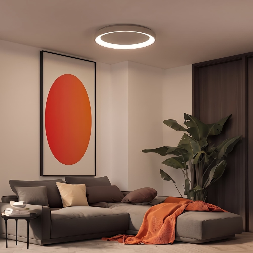 BRILAGI - LED dimbar taklampa FALCON II LED/108W/230V 3000-6500K Ø 80 cm beige + fjärrkontroll