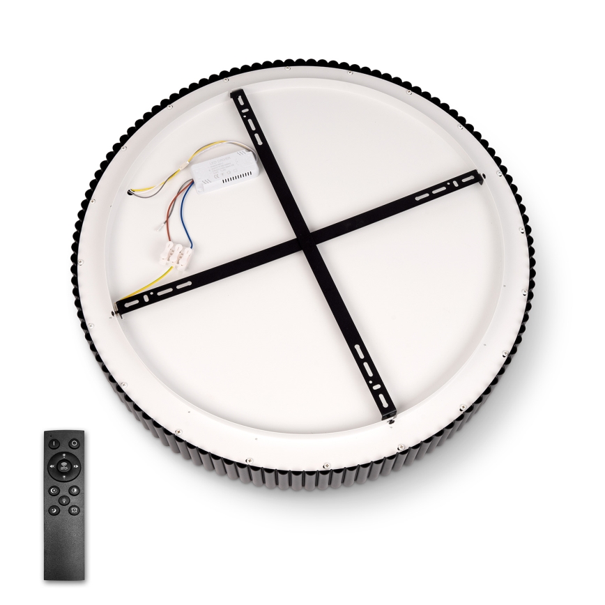 Brilagi - Dimbar LED-taklampa FALCON MODERN LED/54W/230V 3000-6500K diam. 60 cm svart + fjärrkontroll