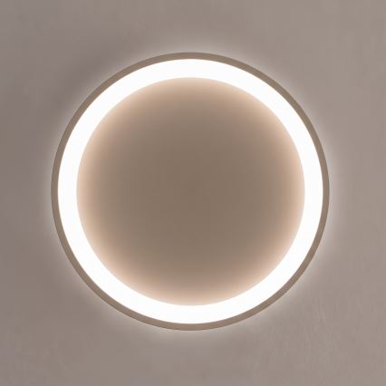 BRILAGI - Dimbart takarmatur FALCON SLIM LED/42W/230V 3000-6500K Ø 50 cm beige + fjärrkontroll
